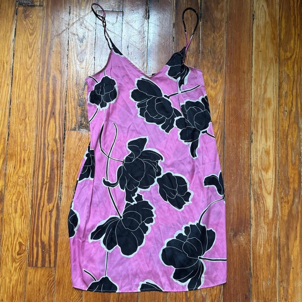 Early 2000s floral slip dress